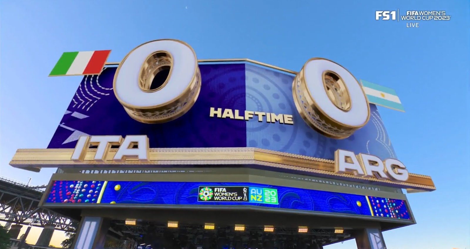 Halftime set