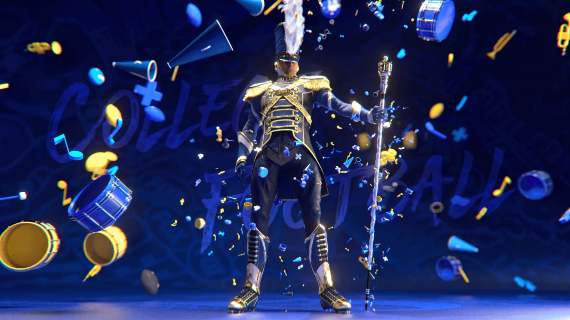 Drum major character