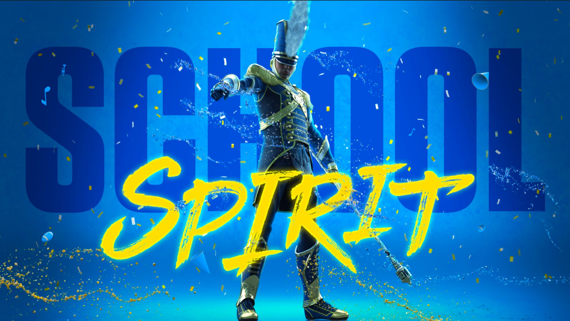 School Spirit — drum major