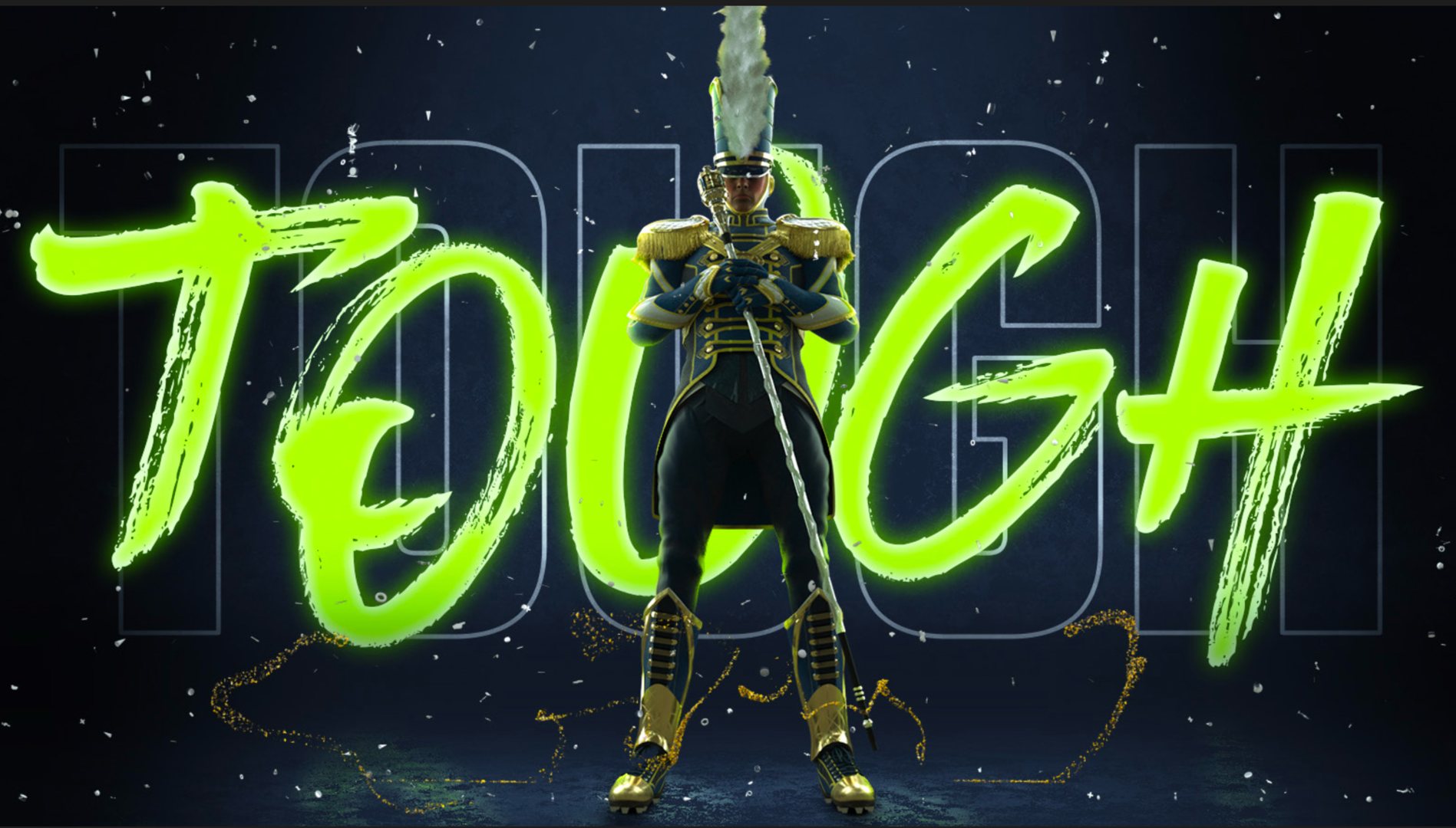FOX College Football drum major — Tough