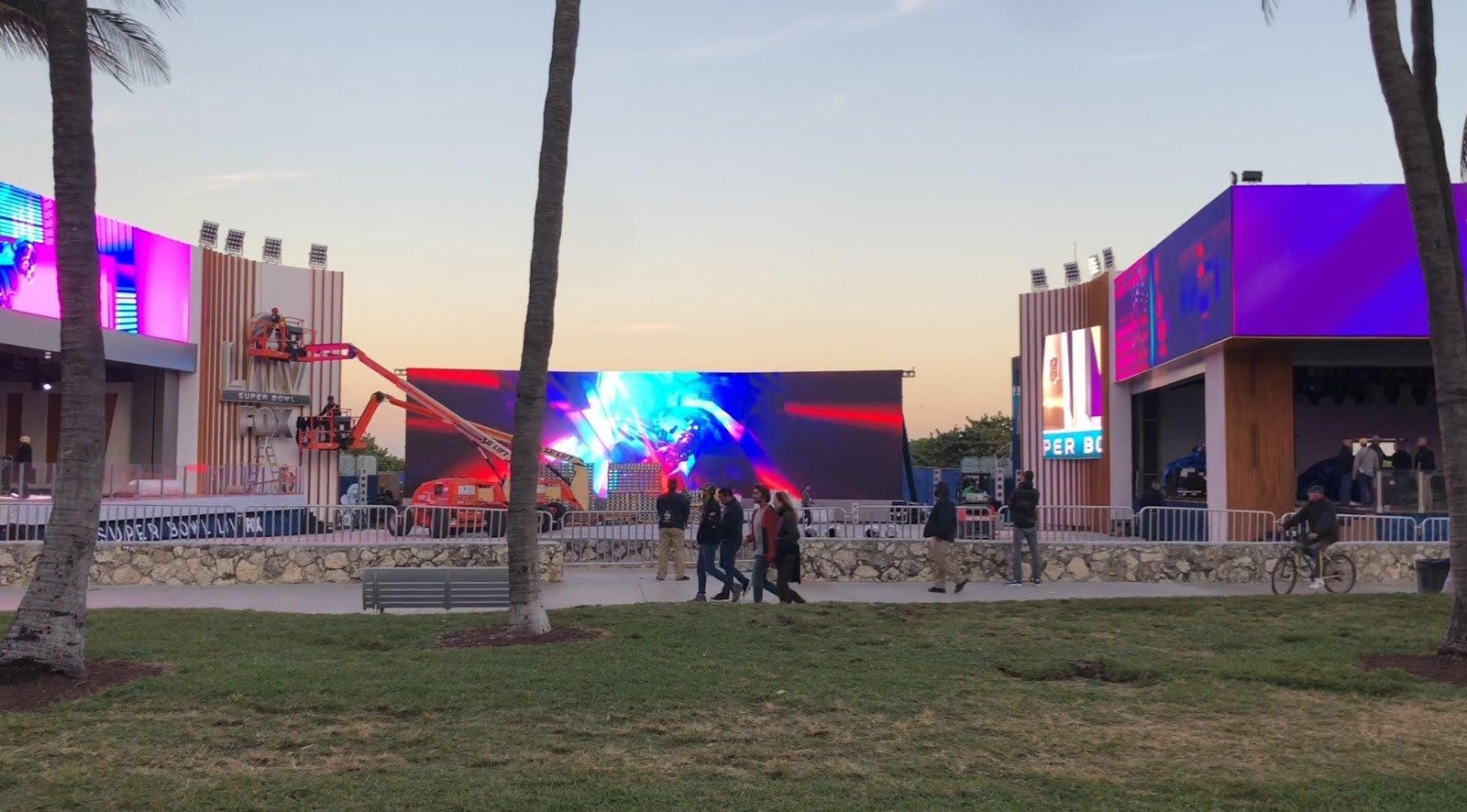 Super Bowl Miami compound